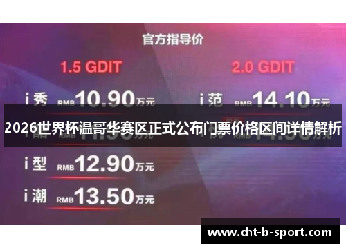 2026世界杯温哥华赛区正式公布门票价格区间详情解析 2026世界杯温哥华赛区正式公布门票价格区间详情解析
